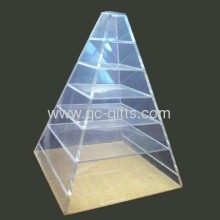 Pyramid-shaped Acrylic 7-lyer Countertop Showcase?