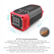 300W Inverter Digital LED instantly provides information