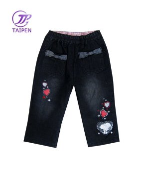 Hight Quality Kids Girls Jeans For 2-6 Year Denim Girls Pants