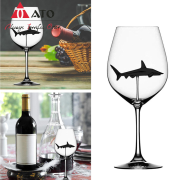 Shark Wine Glasses Red Wine Crystal Wine Glass