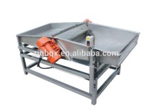 Linear industrial vibrating screen machine