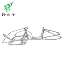 Foldable two-wheeled electric vehicle frame