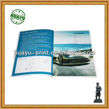 colorful perfect bound printing book