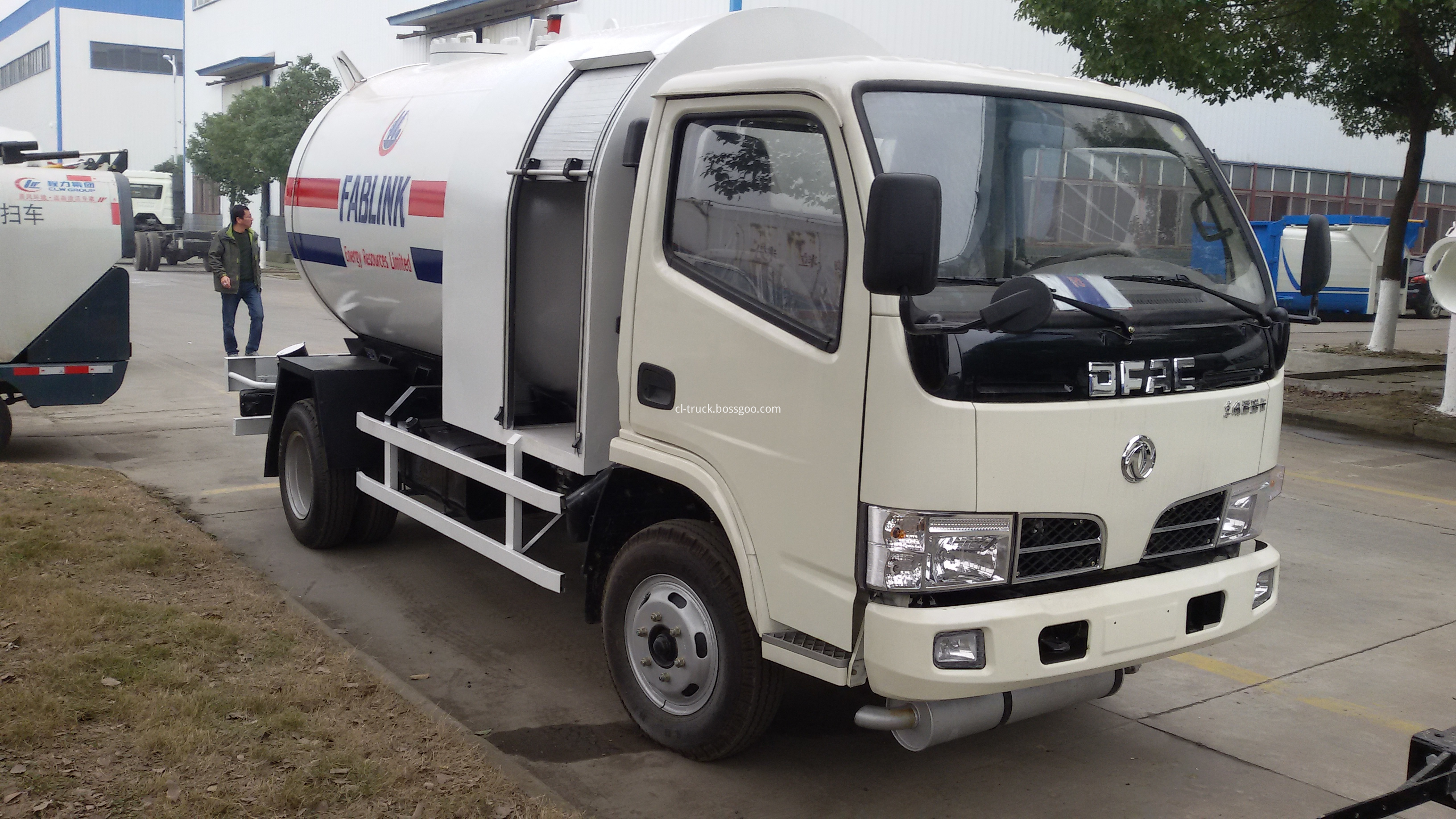 LPG Gas Tank Truck