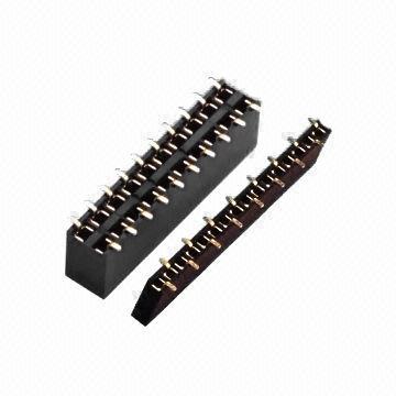 Female Headers, 2.54mm Pitch, Dual-row/Single Row, SMT Type