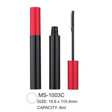 Plastic Round Empty Mascara Packaging Bottle with Brush