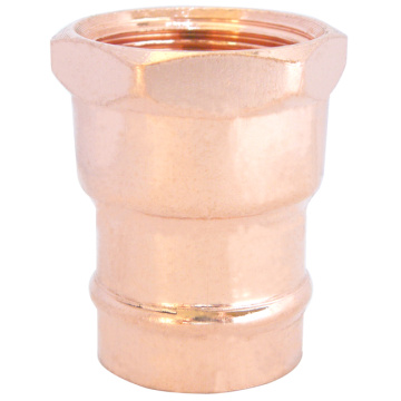 Copper Solder Ring Female Adapter