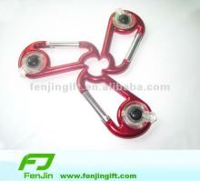 Carabiner lighter beer opener