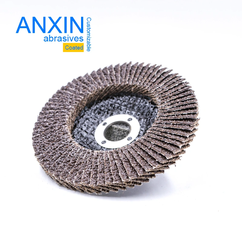 High Density Aluminum Oxide Flap Disc with Blue Center