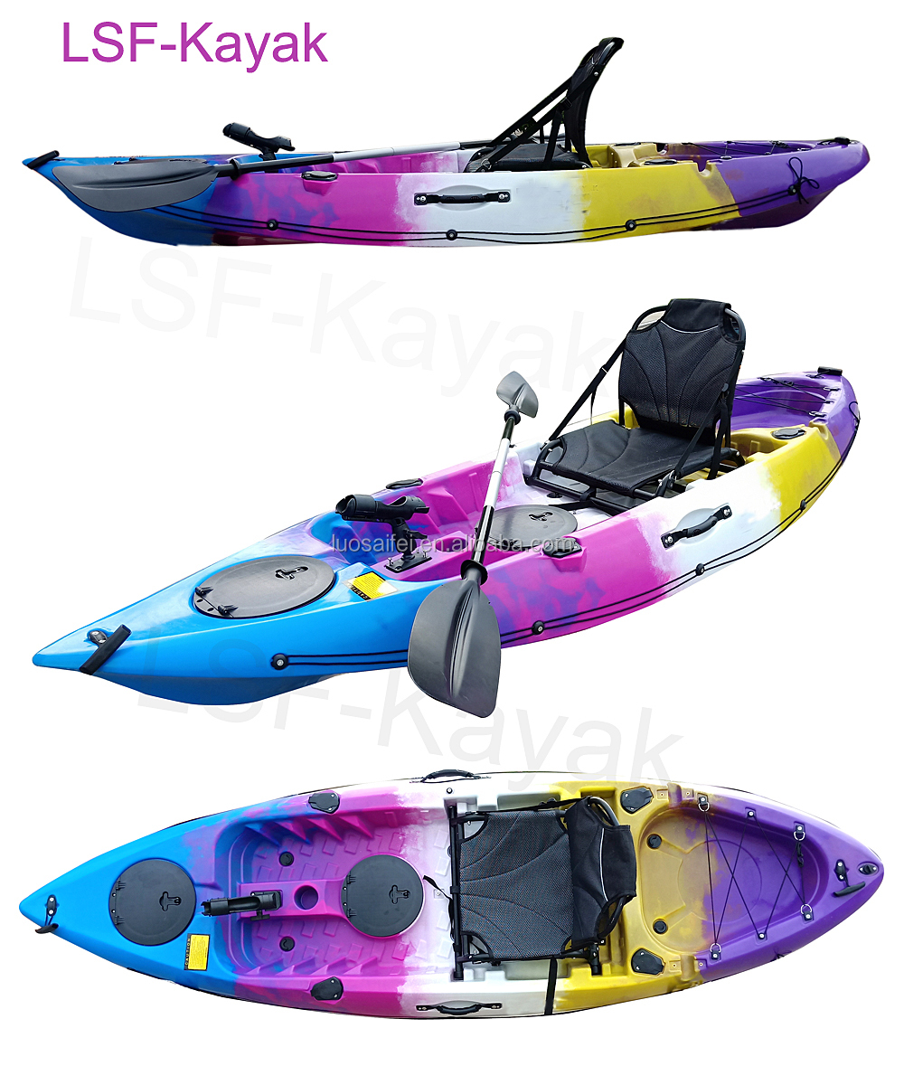 Factory price 9ft single seat kayak for sale,kayak with cheap price