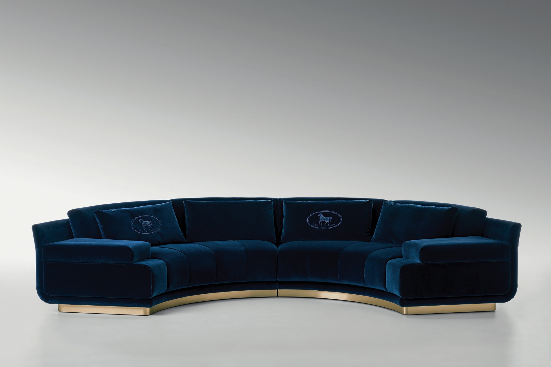 fendi casa artu round sectional sofa fendi casa artu round sectional sofa