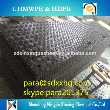 UHMWPE rig mats|solid ground traction mats|HDPE road mats