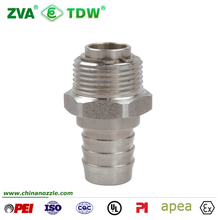 stainless steel coupling hose swivel tail fitting