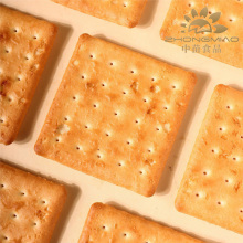 Crunchy Cheese Flavored Savory Crackers for Daily Snacks