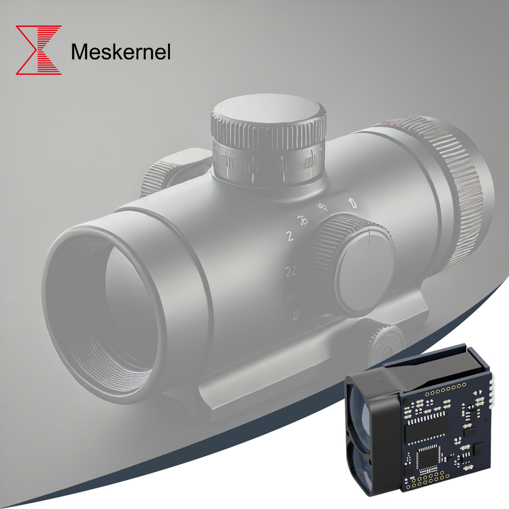 Rangefinder laser dengan kalkulator balistik Laser Rangefinder with Ballistic Calculator