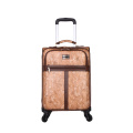 Custom PU carry-on luggage troli kalis air