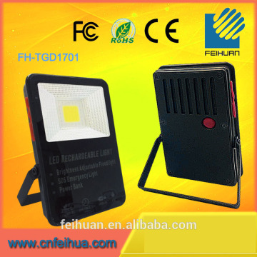 10W rechargeable led flood light