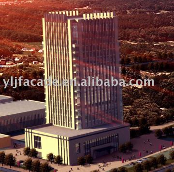 aluminium glass curtain wall fitting