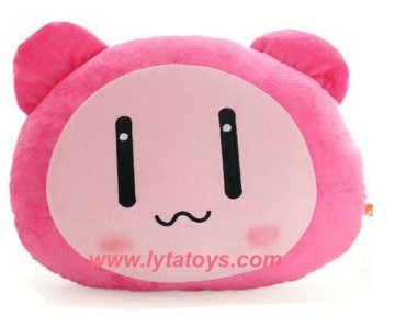 Pink Plush Cushion Pillow