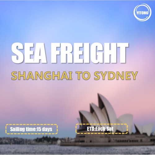 Sea Freight Services From Shanghai To Sydney