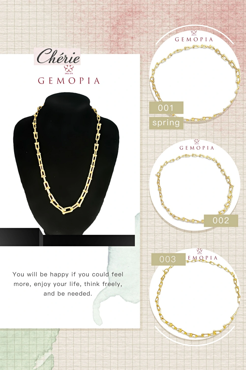 Wholesale Newest Fashion Imitation Jewelry Accessories Pendant Necklace