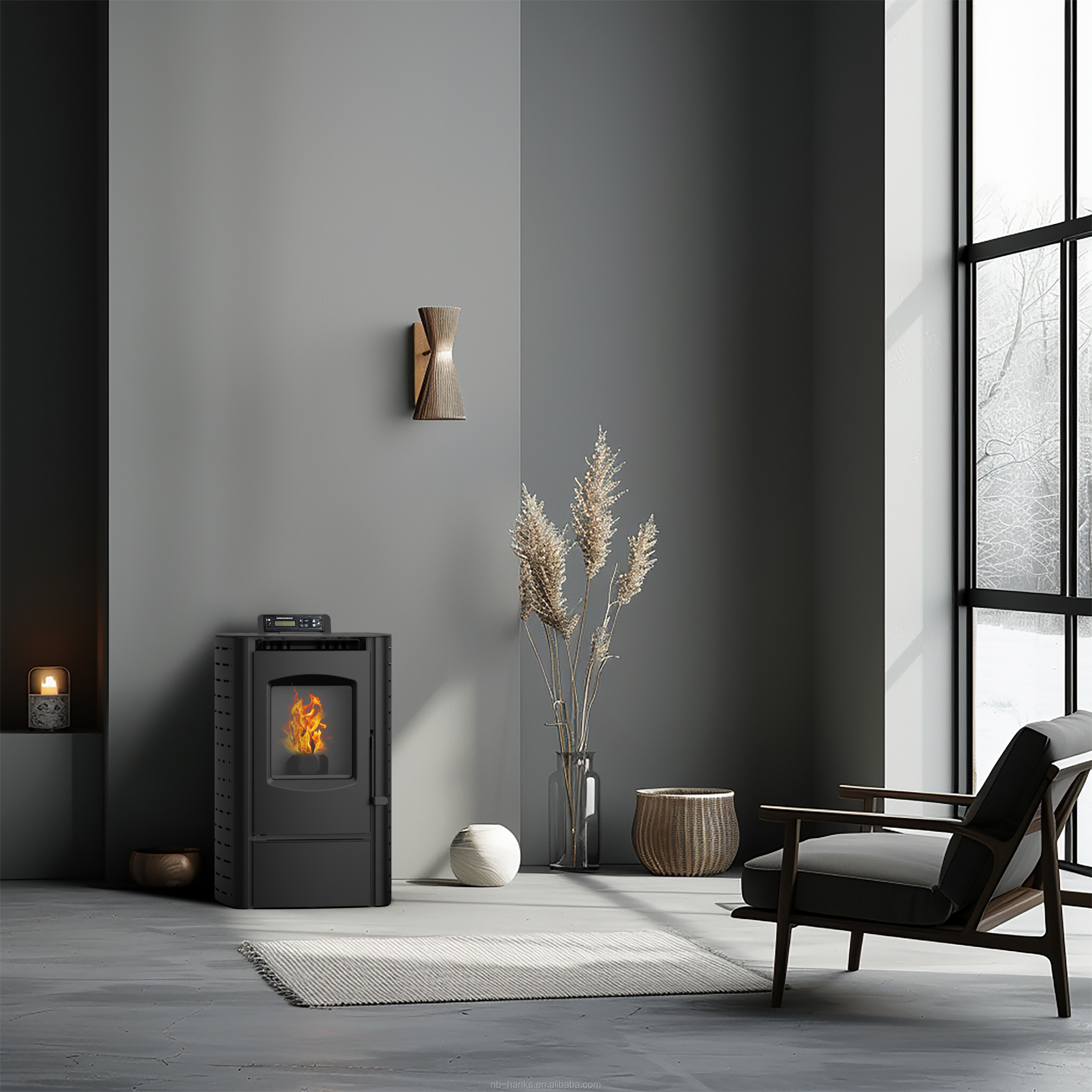 6kw Wood Pellet Stove: Your Efficient Heating Solution - Poêle À