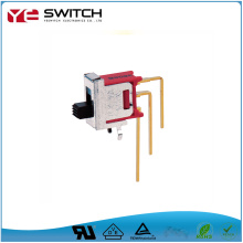 PC Plated Terminal PC liwat Slide-Slide Switch