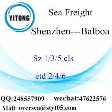Shenzhen Port LCL Consolidatie naar Balboa