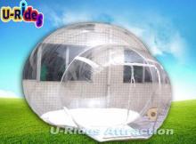 Camping Inflatable Bubble Tent White Floor  Clear Igloo Ten