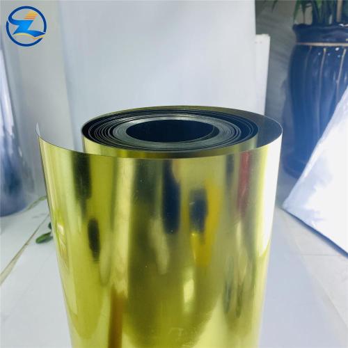 0.15-2mm golden silver Rigid PET films sheet