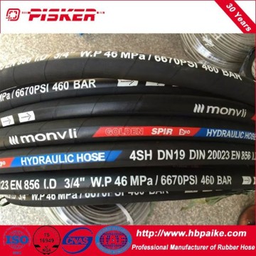 High Pressure Steel Wire Spiraled Rubber Hoses