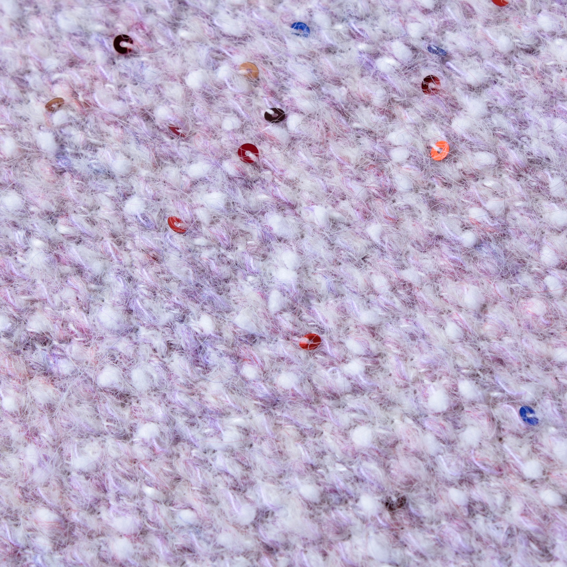 ເນື້ອຜ້າ Sequin Boucle Sequin Boucle Fabric