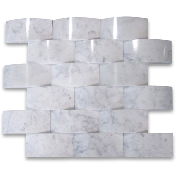 3D Marble Mosaic Tiles for Home Decoration