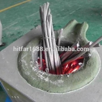 cables melting machine: induction heating machine