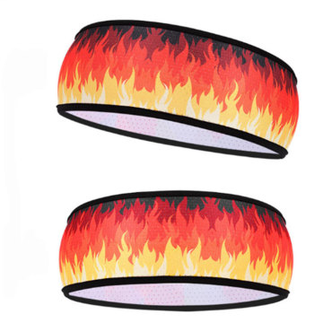 Custom Sports Safety Absorbent Cycling Yoga Sport Sweat Band Headband