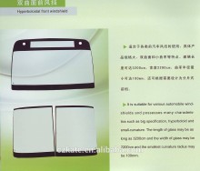 hyperboloidal front windshield