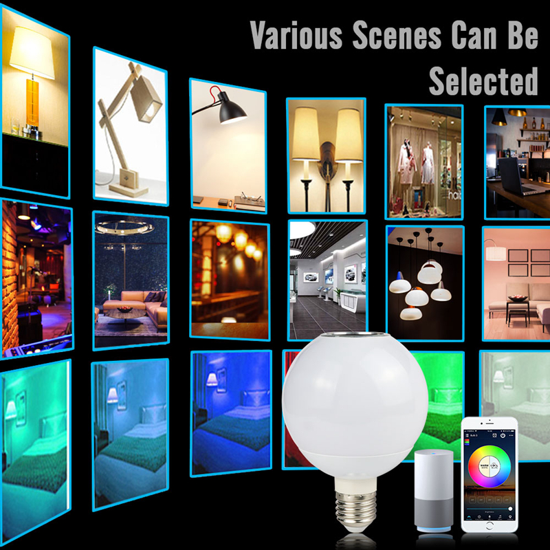 Colorful Speaker Smart Led Light Bulb