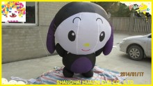 2015 new design cartoon model advertising inflatables