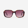 Square bevel Acetate Women's Sunglasses