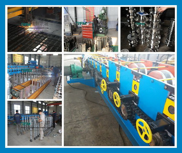 Steel  frame c z purlin roll forming machine series