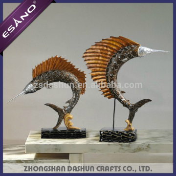 wholesale gift items art and craft supplies of fish resin craft