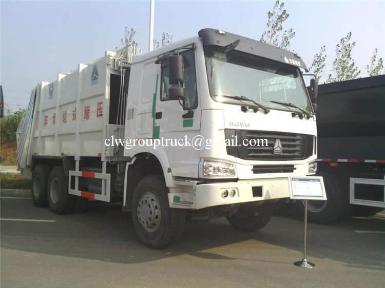 جديد 6x4 Howo Garbage Truck للبيع