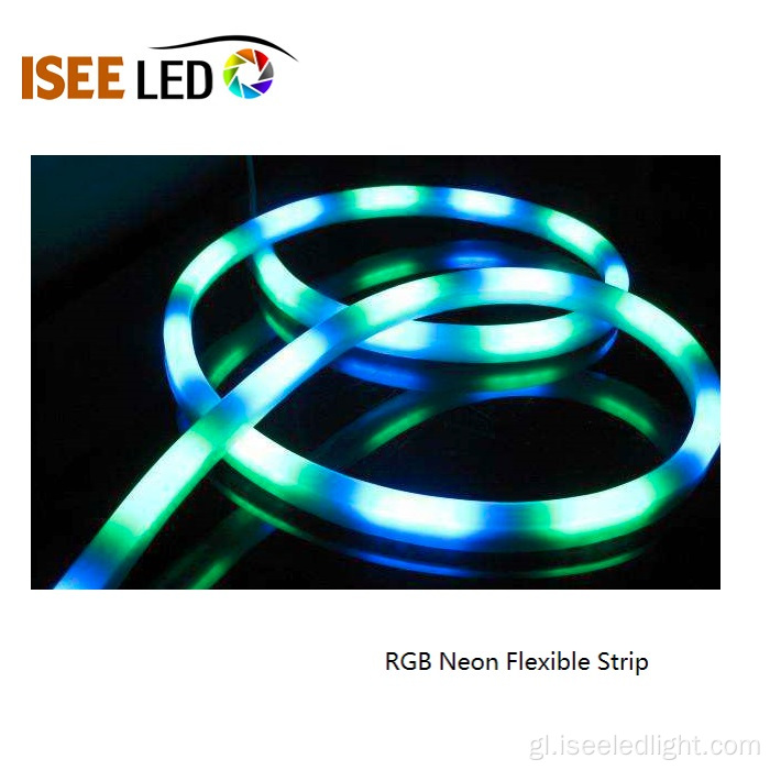 RGB Cambio de cor Digital Neon Flexible Strip