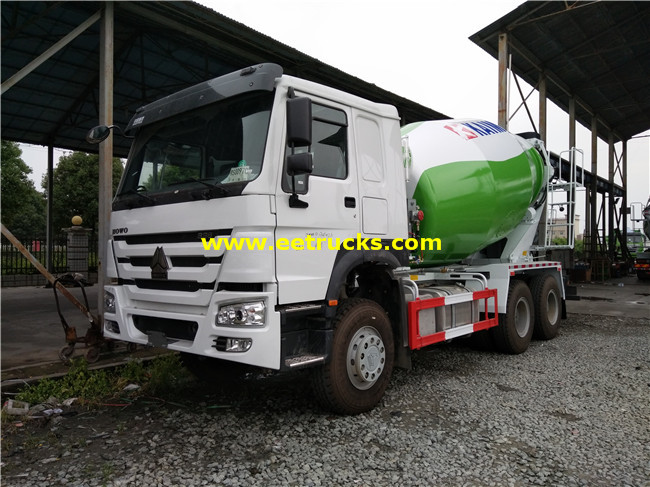 SINOTRUK 10 CBM Cement Mixing Vehicles