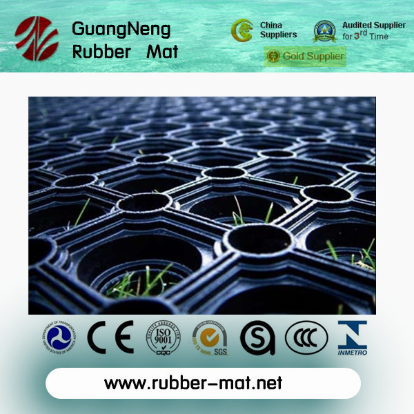 Soft Outdoor Rubber Grass Ring Mat