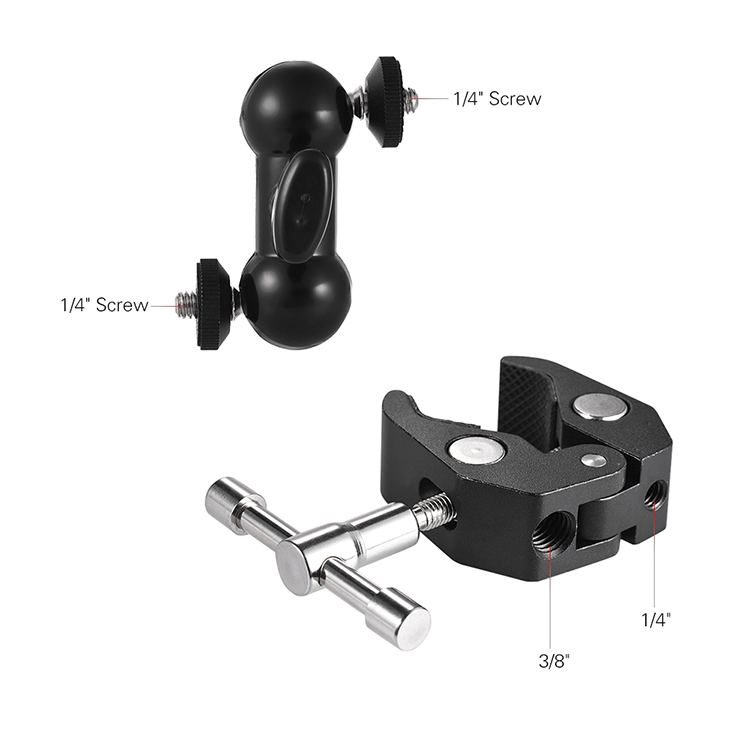 Clamp mount Ball Head