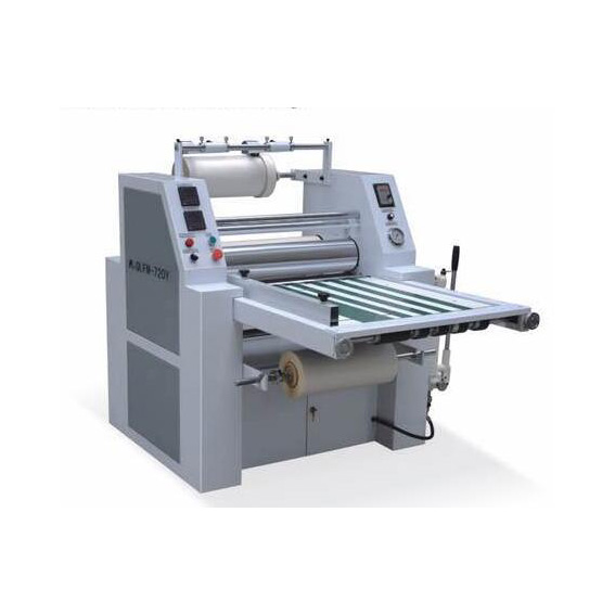 Semi automatic paper thermal film laminating machine