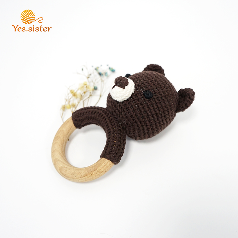 Crochet Bear Teether