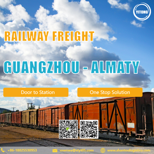 Eisenbahngüterservice von Guangzhou nach Almaty