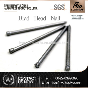 hot sale polished wire brad head nail